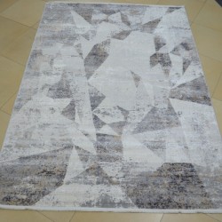 Синтетичний килим Efes D160A l.gray - vizion  - Висока якість за найкращою ціною в Україні